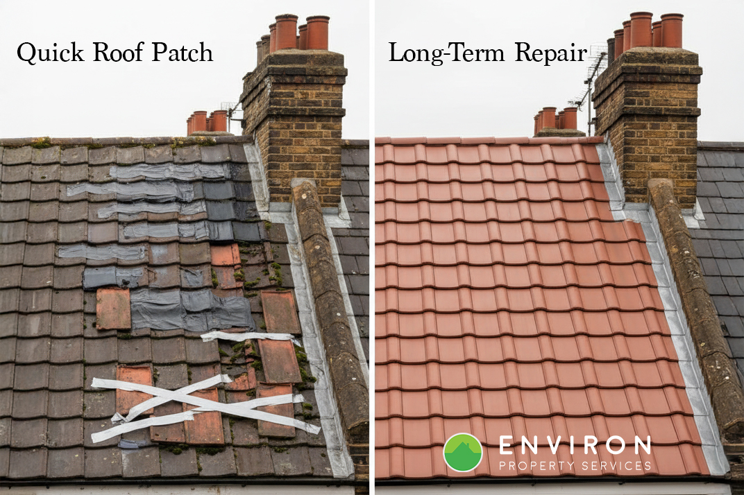 The Real Difference Between a Quick Roof Patch and a Long-Term Repair
